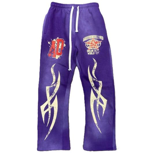 Awoken Dreams Varsity Purple Sweats