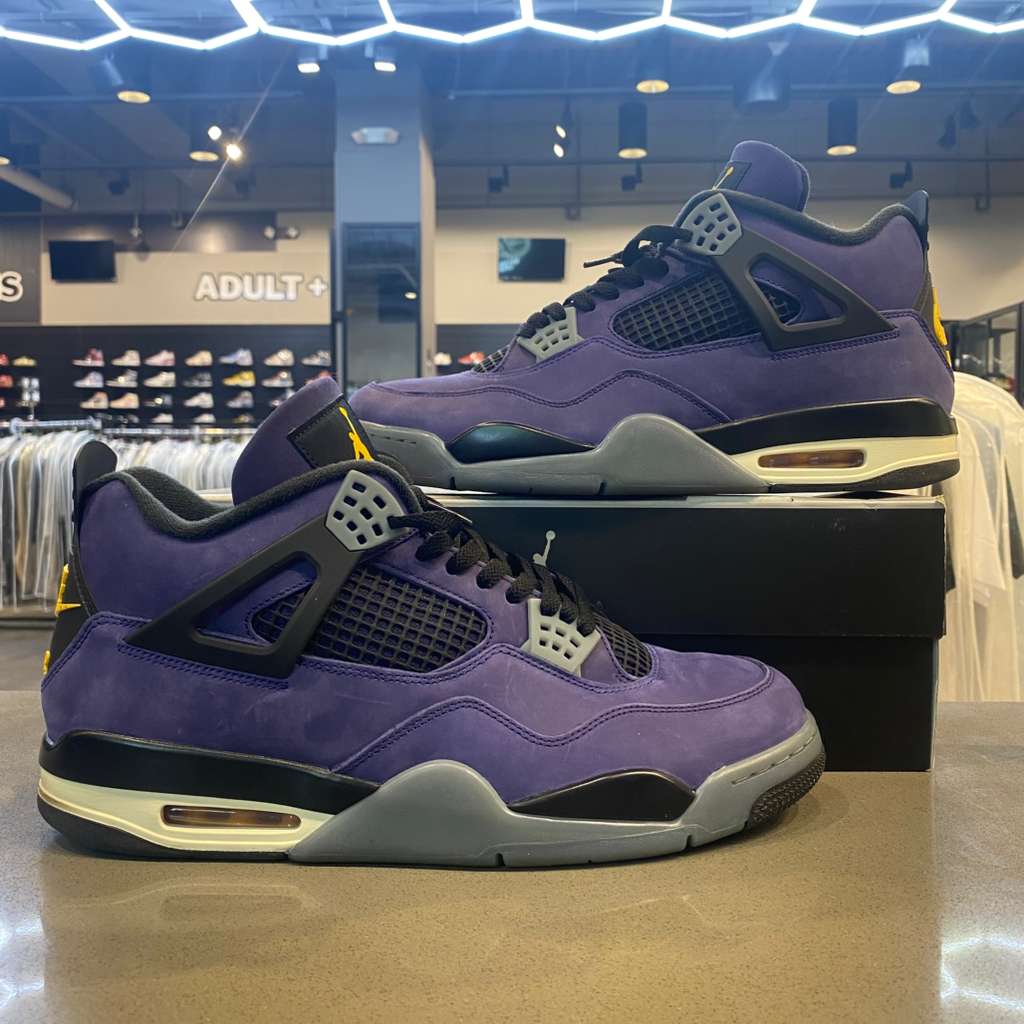 Jordan 4 Retro Lakers Size 13 FV5029-500 - Pre-Owned
