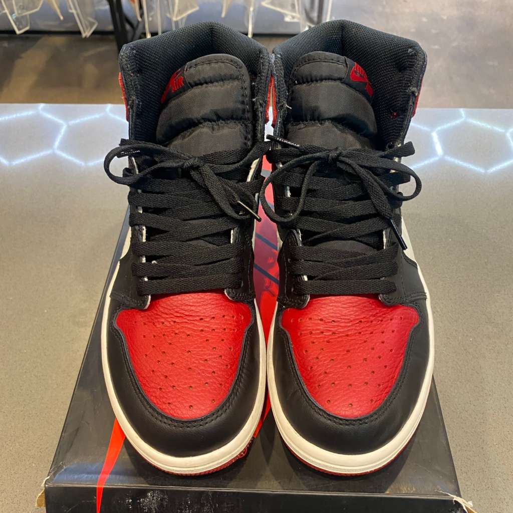 Jordan 1 Retro High Bred Toe Size 9 555088-610 - Pre-Owned