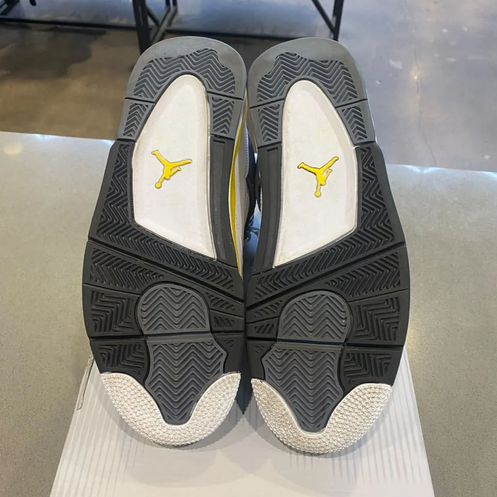 Jordan 4 Retro Rare Air Tour Yellow Size 8.5 IO2463-102 - Pre-Owned