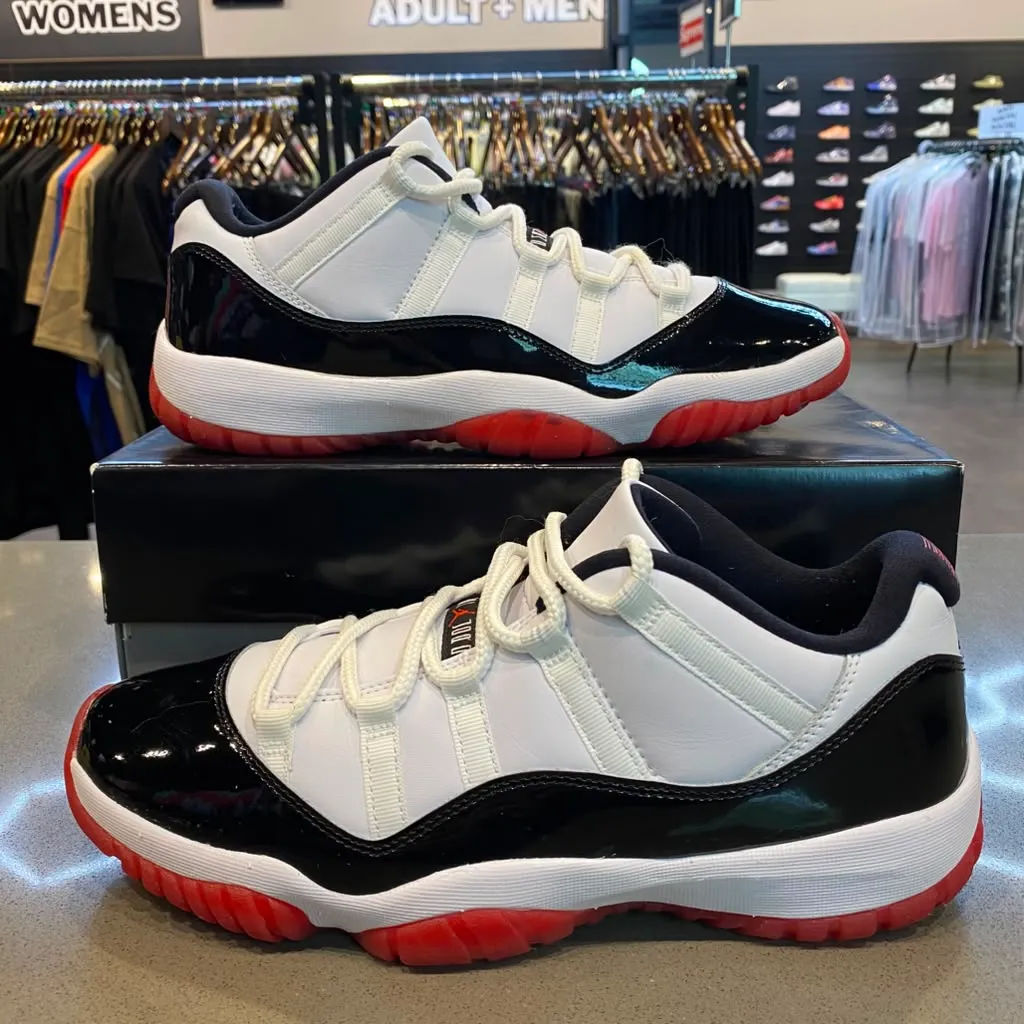 Jordan 11 Retro Low Concord Bred Size 11 AV2187-160 - Pre-Owned