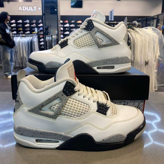 Jordan 4 Retro White Cement (2025) Size 9 FV5029-100 - Pre-Owned