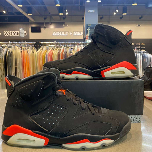 Jordan 6 Retro Black Infrared (2019) Size 12 384664-060 - Pre-Owned