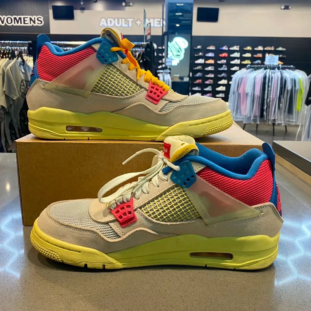Jordan 4 Retro Union Guava Ice Size 10.5 DC9533-800 - Pre-Owned (Replacement Box)
