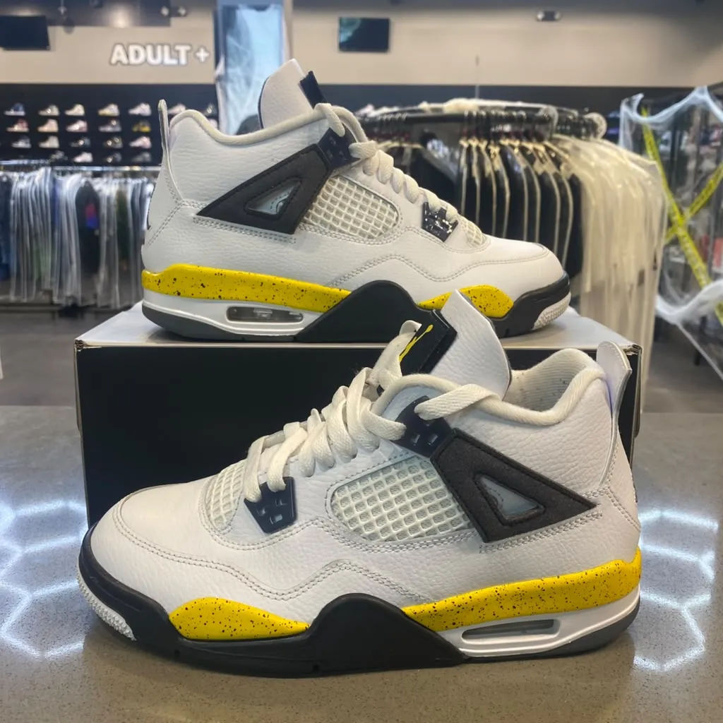 Jordan 4 Retro Rare Air Tour Yellow (GS) (2026) Size 7Y 408452-102 - Pre-Owned