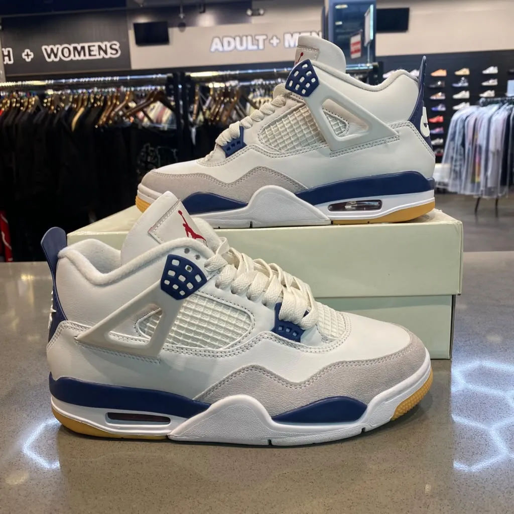 Jordan 4 Retro SB Navy Size 6.5 DR5415-100 - Pre-Owned
