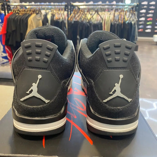 Jordan 4 Retro SE Black Canvas Size 8 DH7138-006 - Pre-Owned