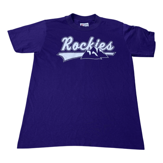 Vintage Colorado Rockies Little League Baseball T-Shirt - Used/Worn