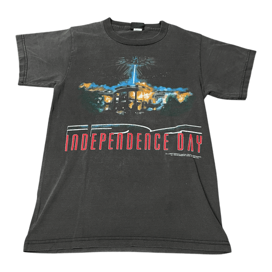 Vintage 1996 Independence Day Movie Promo T-Shirt - Used