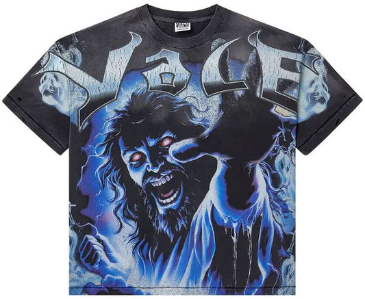 Vale Forever Fear Big Tee Black