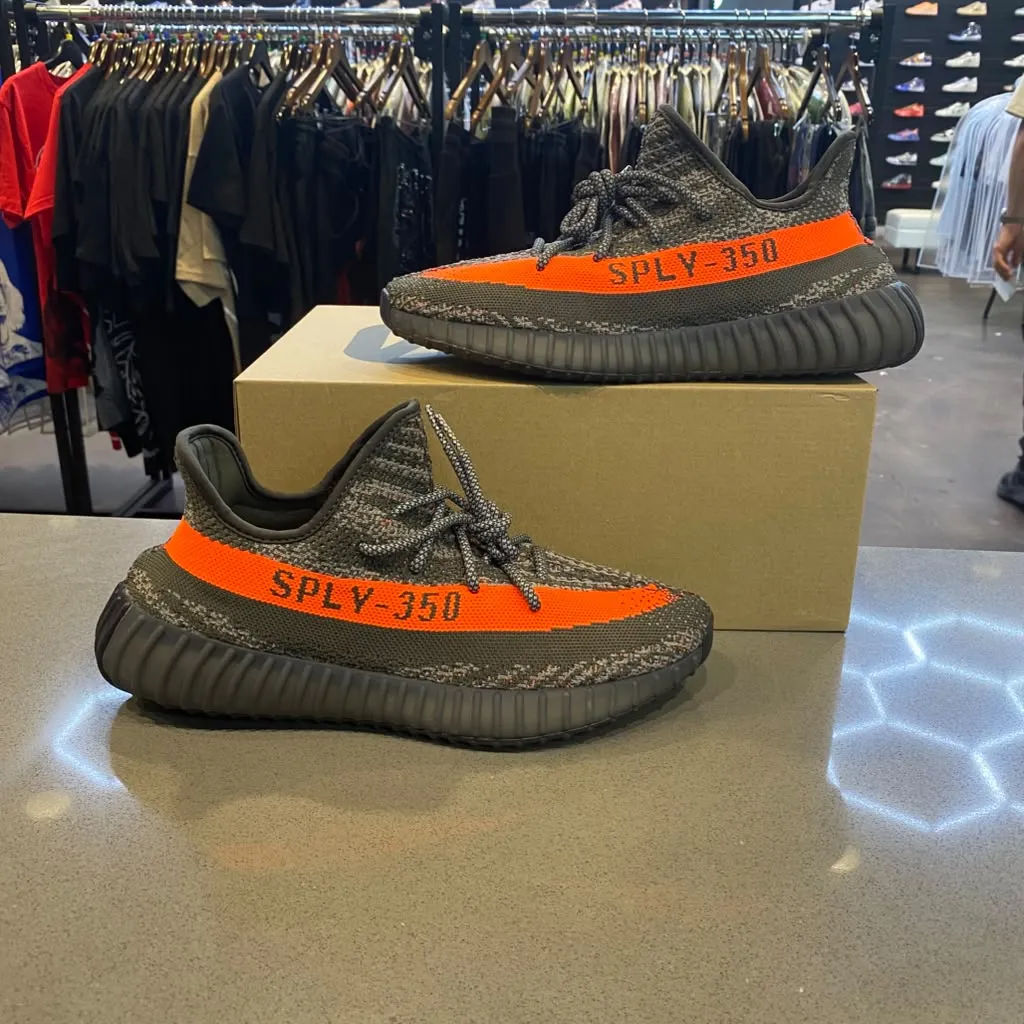 adidas Yeezy Boost 350 V2 Carbon Beluga Size 10 HQ7045 - Pre-Owned
