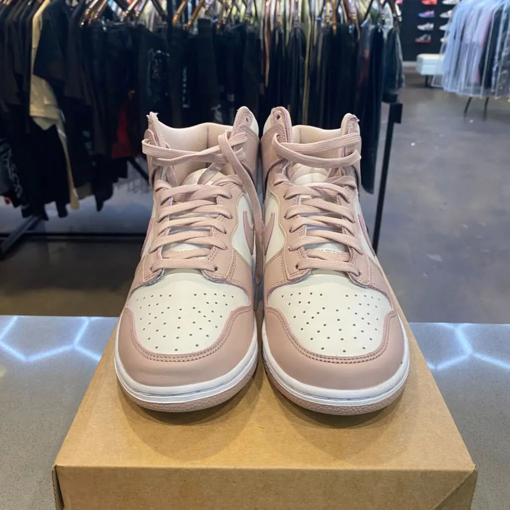 Nike Dunk High Pink Oxford (Women's) Size 8.5W DD1869-003 - Pre-Owned (Replacement Box)