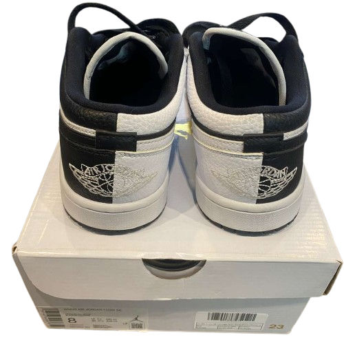 Jordan 1 Low SE Homage Split White Black (Women's) - Pre-Owned