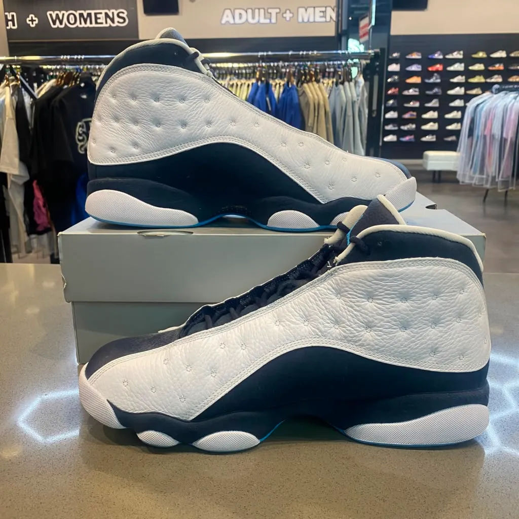 Jordan 13 Retro Obsidian Powder Blue White Size 12 414571-144 - Pre-Owned