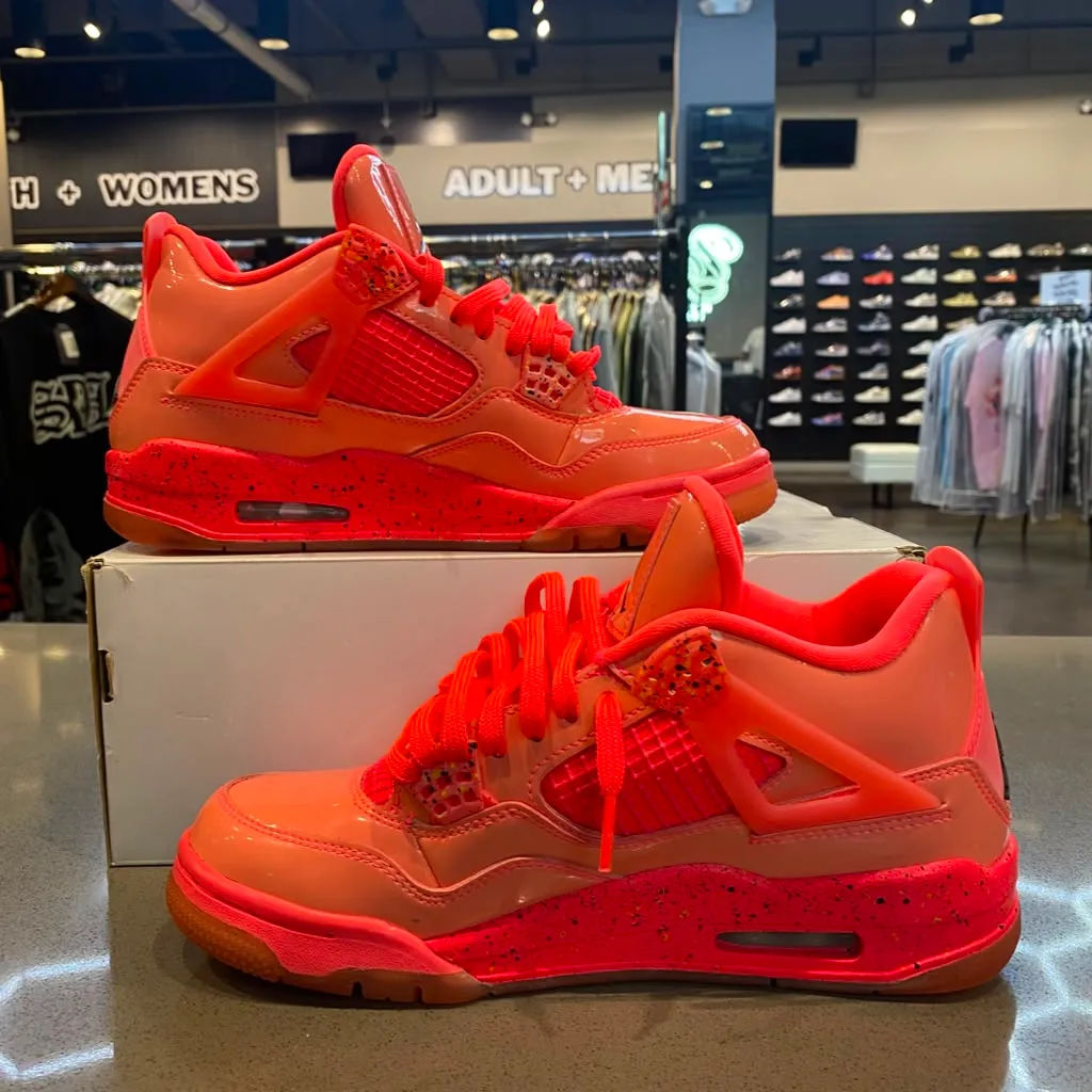 Jordan 4 Retro Hot Punch (Women's) Size 8W AQ9128-600 - Pre-Owned