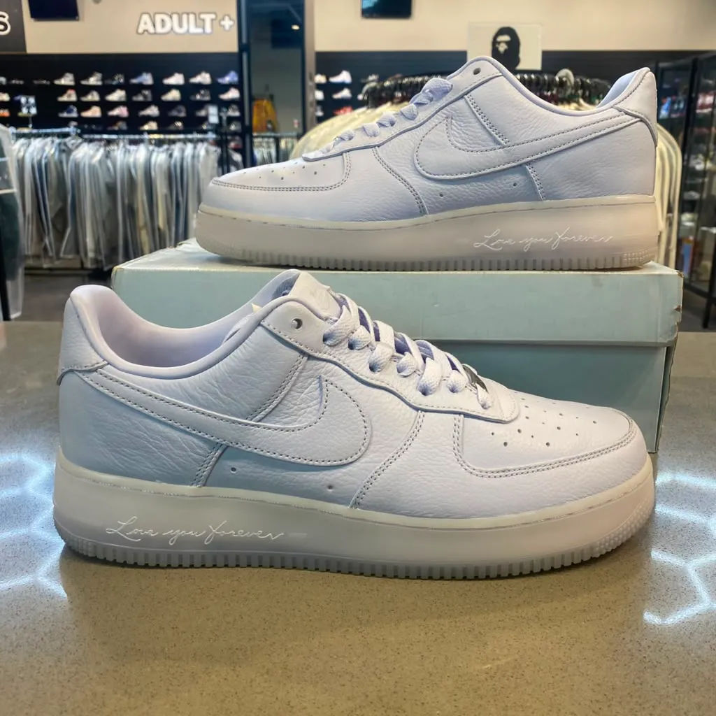Nike Air Force 1 Low Drake NOCTA Certified Lover Boy Palest Purple Size 10 CZ8065-500 - Pre-Owned