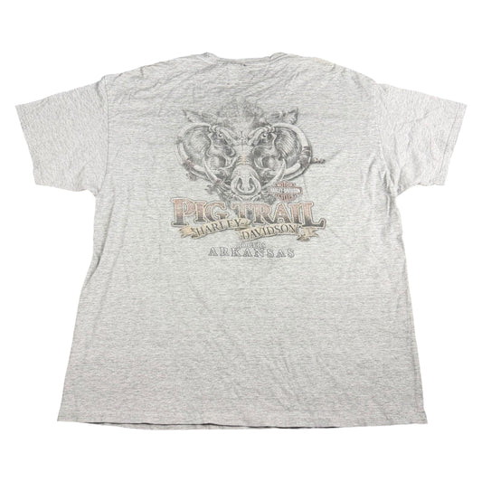 Vintage Harley-Davidson Pig Trail Smoked Pocket T-Shirt - Used/Worn