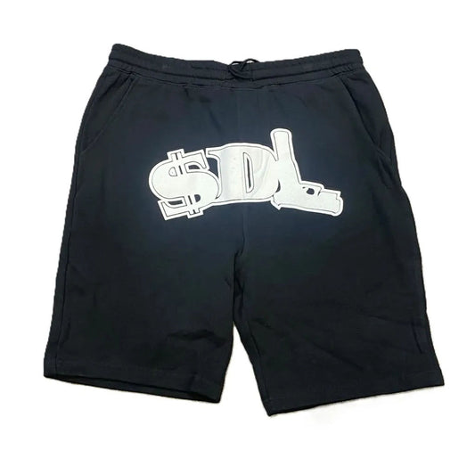 SDL Basic $ Logo Sweatshorts Black/White