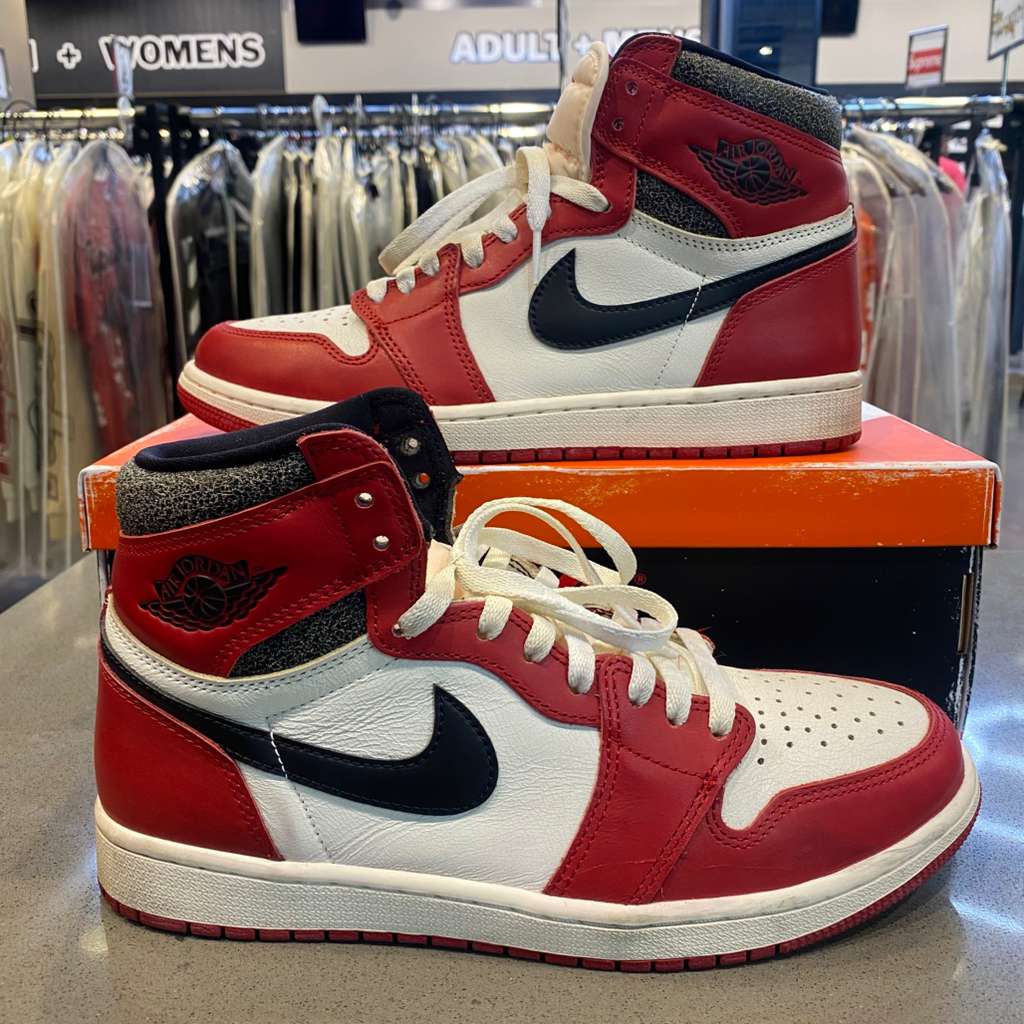 Jordan 1 Retro High OG Chicago Lost and Found Size 9.5 DZ5485-612 - Pre-Owned
