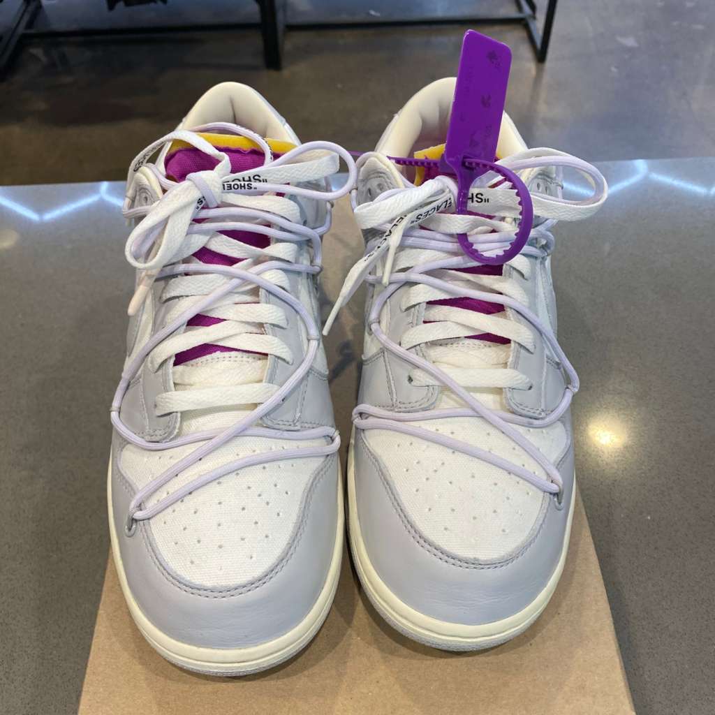Nike Dunk Low Off-White Lot 3 Size 11.5 DM1602-118 - Pre-Owned (Replacement Box)