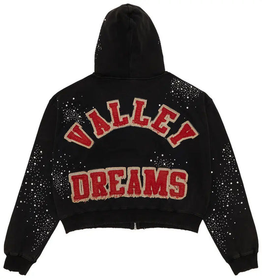 Vale Forever Pluto Custered Zip Up Black