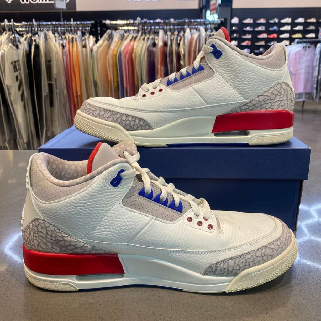 Jordan 3 Retro International Flight Size 12 136064-140 - Pre-Owned (Replacement Box)