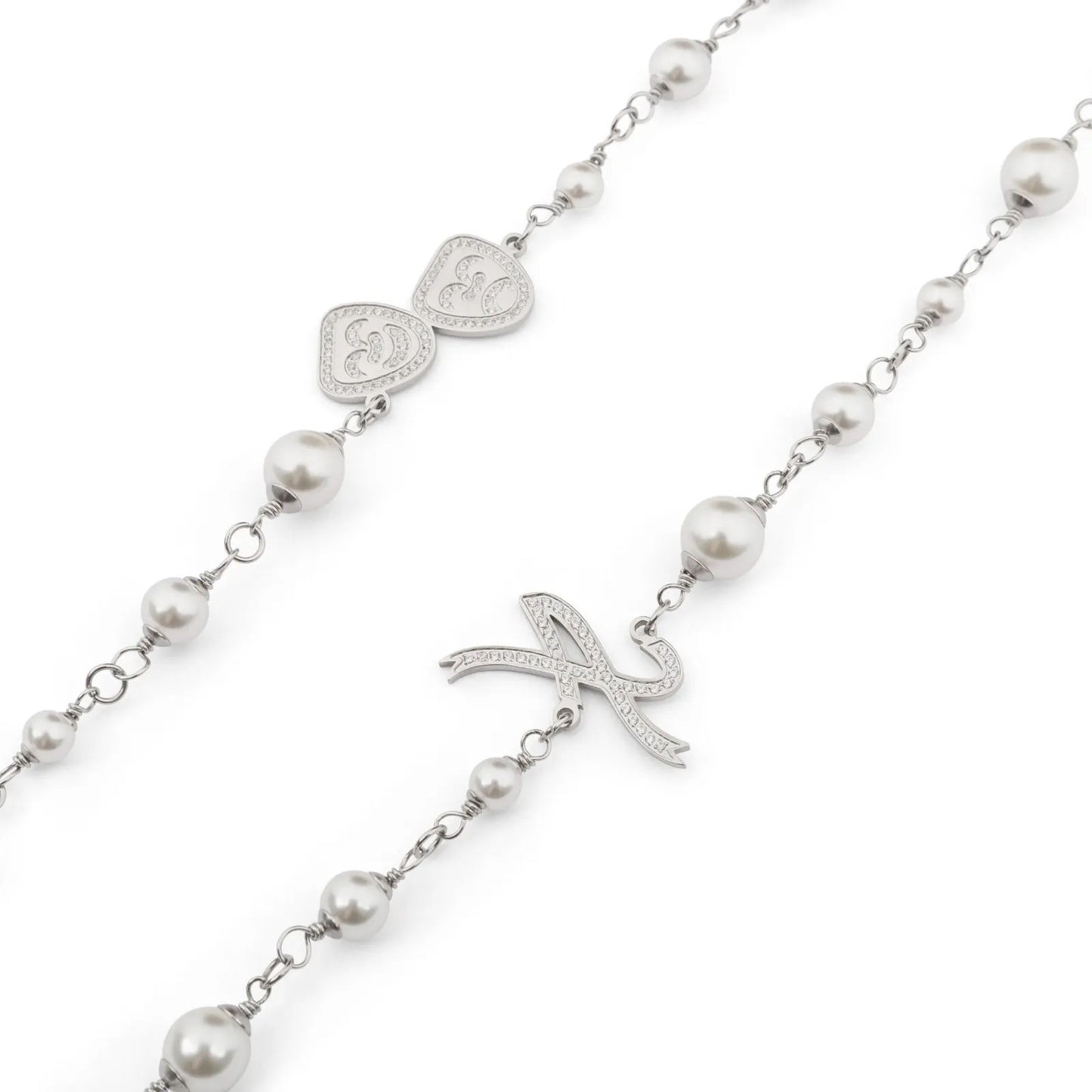 Asaali Laugh Now Cry Later Pearl Necklace