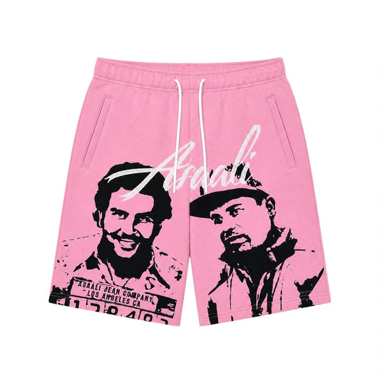 Asaali OG Cartel Shorts Baby Pink