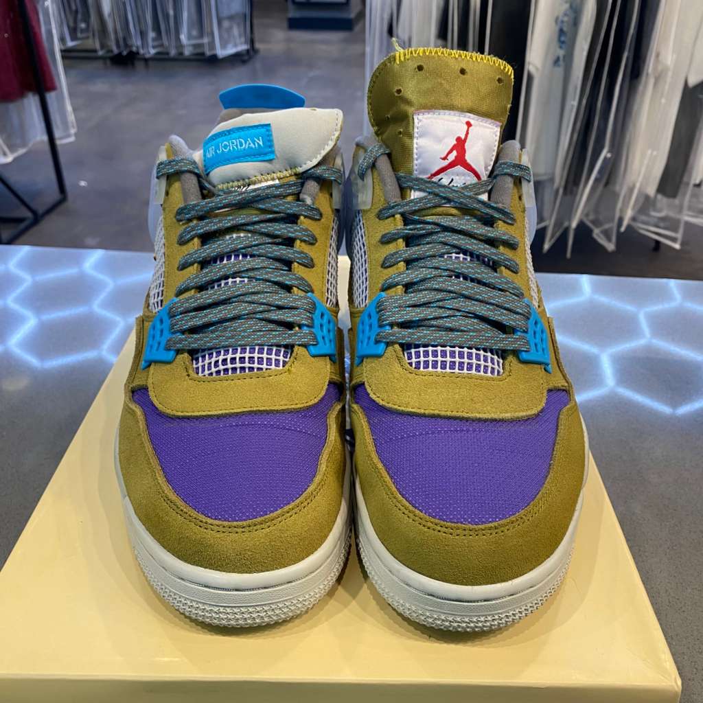 Jordan 4 Retro SP 30th Anniversary Union Desert Moss - Pre-Owned
