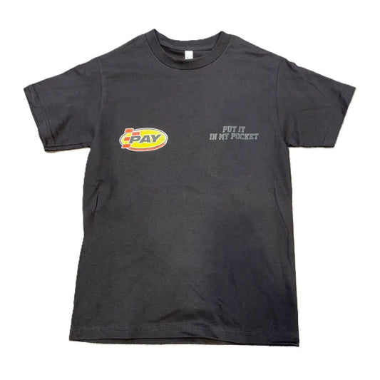 Paper Boy Raceblock Basic Tee Black