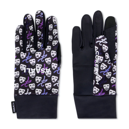 Asaali Sports Gradient Performance Gloves Purple