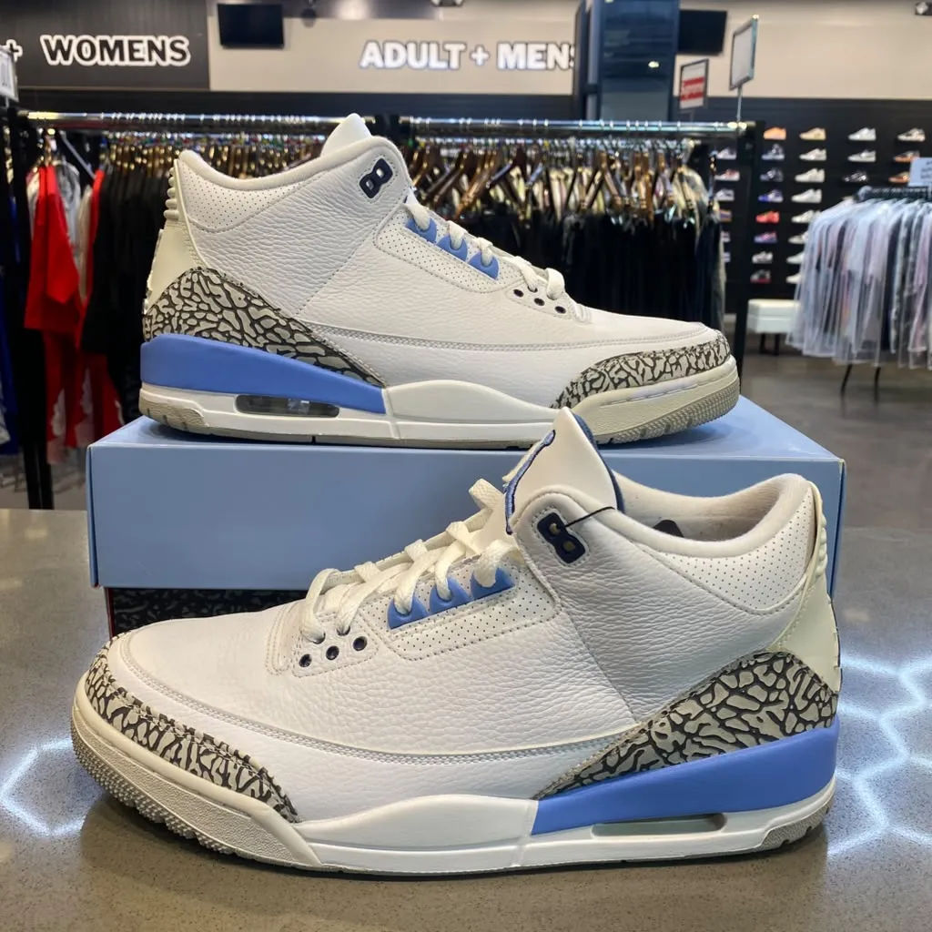Jordan 3 Retro UNC (2020) Size 12 CT8532-104 - Pre-Owned