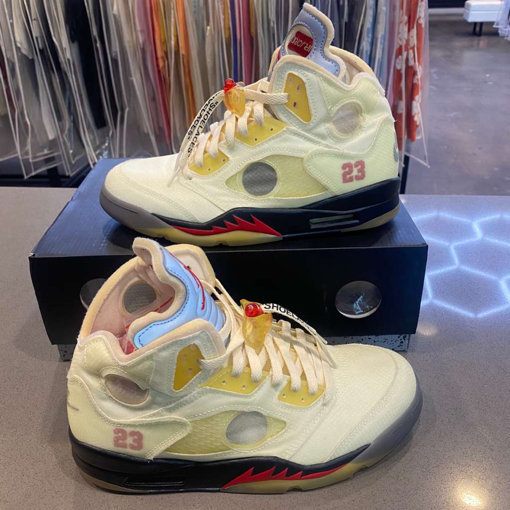 Jordan 5 Retro Off-White Sail - Pre-Owned