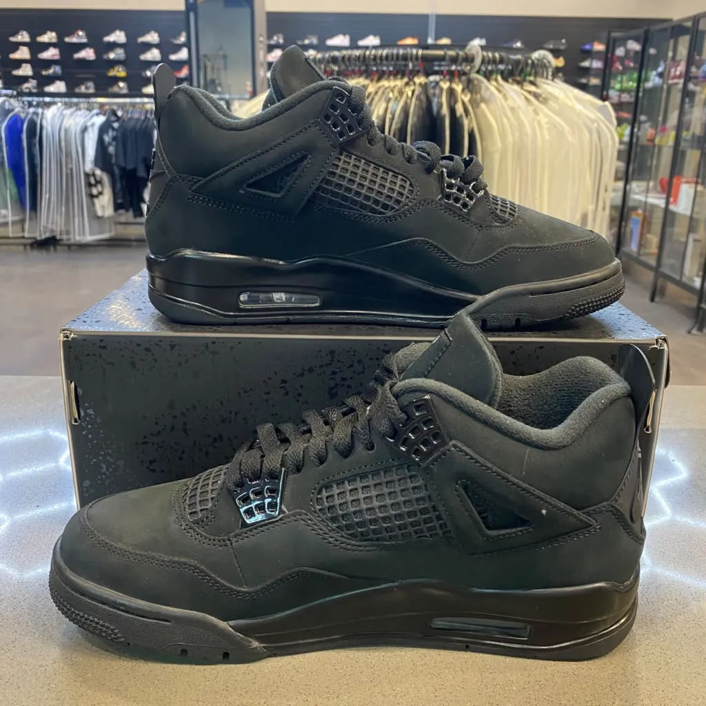 Jordan 4 Retro Black Cat (2025) Size 9 FV5029-010 - Pre-Owned