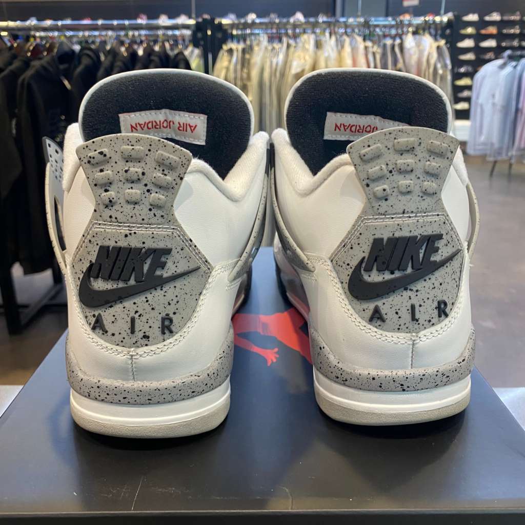 Jordan 4 Retro White Cement (2025) Size 9.5 FV5029-100 - Pre-Owned