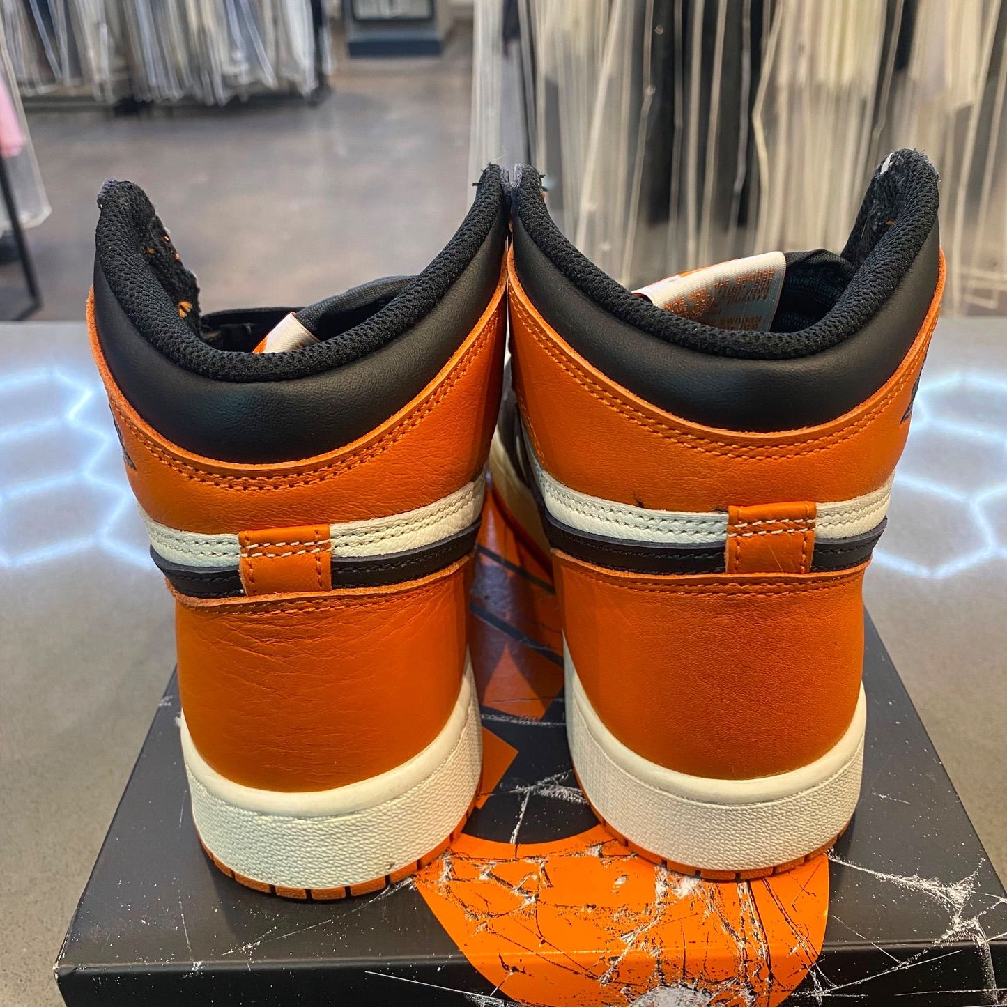 Jordan 1 Retro High OG Shattered Backboard (2025) (GS) Size 5.5Y FD1437-008 - Pre-Owned