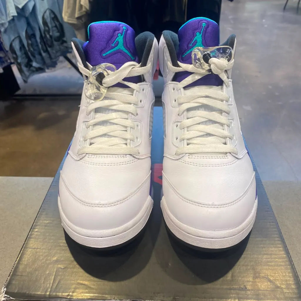 Jordan 5 Retro Grape (2025) Size 8.5 HQ7978-100 - Pre-Owned