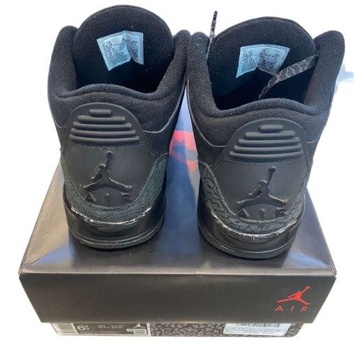 Jordan 3 Retro Black Cat (2025) (GS) - Pre-Owned